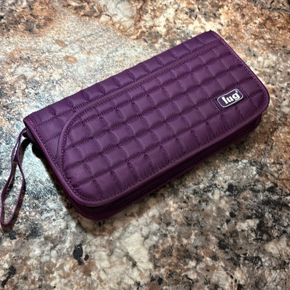Lug zippered Tango travel passport wallet RFID wrist strap - Picture 1 of 6